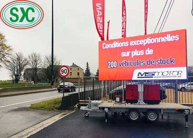 Wasserdichtes Outdoor P6 Lkw-montiertes LED-Display in voller Farbe 7500 Nits