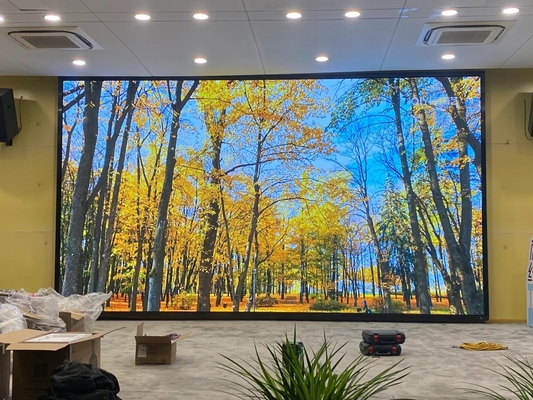 Die-Cast Aluminium Vermietung HD Bildschirm Vollfarbe LED-Display hohe Auflösung P3.91 HD