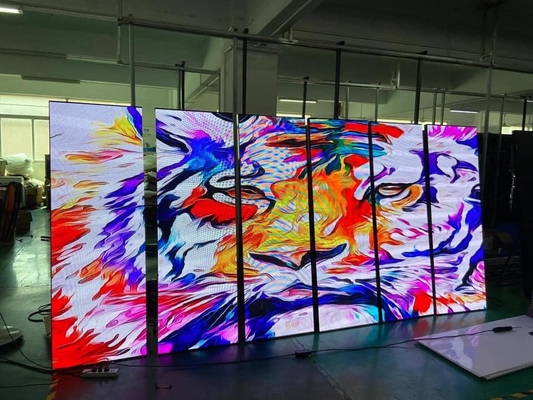 P2.5 Innenraum Full Color HD LED-Display mit Druckguss-Aluminium-Schrank