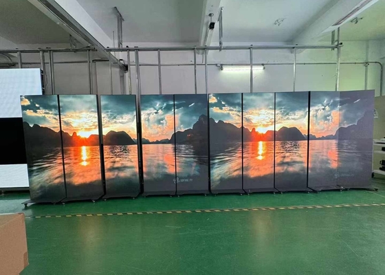 P2.5 Innenraum Full Color HD LED-Display mit Druckguss-Aluminium-Schrank