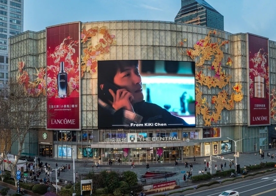 SMD3535 P8 Outdoor Full Color LED Leasing Screen RGB 8500cd/m2 15625 Punkte/m2
