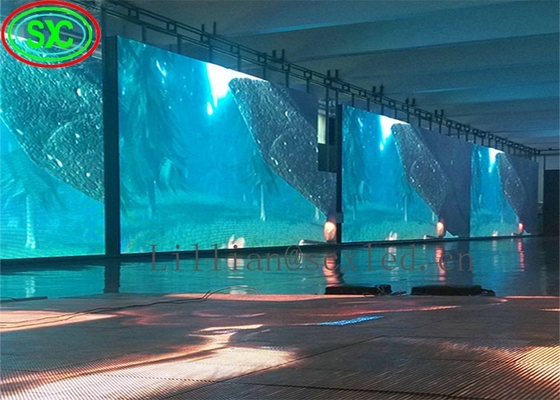 100000 Stunden Lebensdauer P3.91 Indoor LED Mesh Curtain Signage Display mit 65410 Pixeldichte und klarer Transparenz