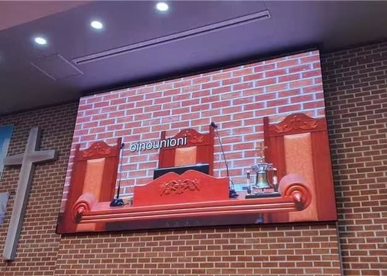 Ultradünne 3-in-1-RGB-LED-Displayplatte mit hoher Auflösung für Kirchen, Konferenzräume und Ausstellungsräume