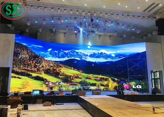 100000 Stunden Lebensdauer P3.91 Indoor LED Mesh Curtain Signage Display mit 65410 Pixeldichte und klarer Transparenz