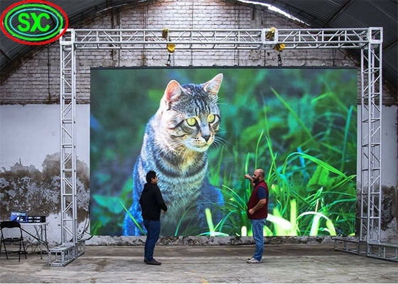 SMD P6mm kommerzielle Led Werbeplakate 1/8 Scan Vollfarb-Led-Panelscreen