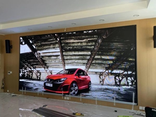 Vermietung Außen-Full-Colour-LED-Display P8mm HD IP65 Festanlage