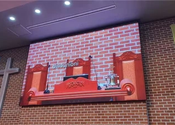 Vermietung Außen-Full-Colour-LED-Display P8mm HD IP65 Festanlage