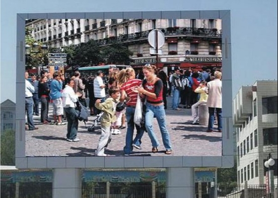 P12 Außenwasserdichte HD LED Videowand für Supermarktwerbung, DIP LED-Display