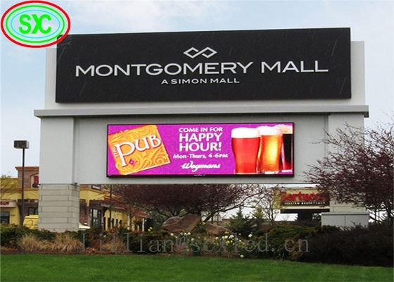 Nova System P10 Full Color LED Display Board Bildschirmmodul Wasserdicht Wandmontiert Fest