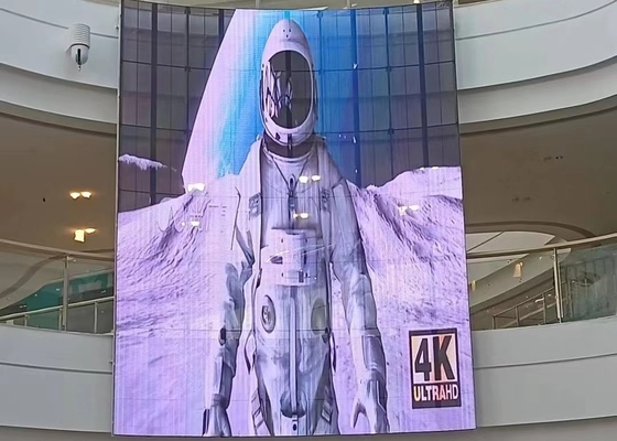 Werbung Außen-Full-Colour-LED-Display P3.91 Helligkeit 6000 Nits 65410 Punkte/M2