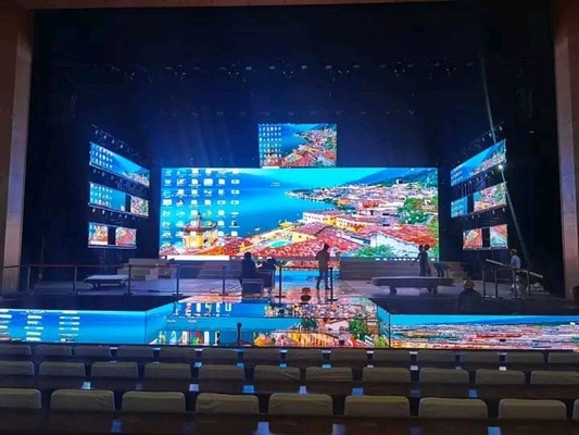 P6 Modell Wasserdicht Außen Full Color LED Display Bildschirm Einkaufszentrum Mietplattform