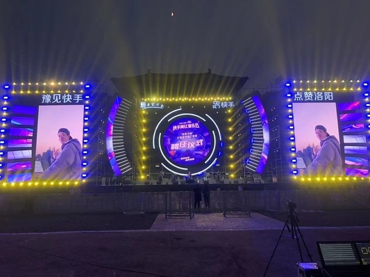 Outdoor-Full-Colour-LED-Bildschirm zur Vermietung
