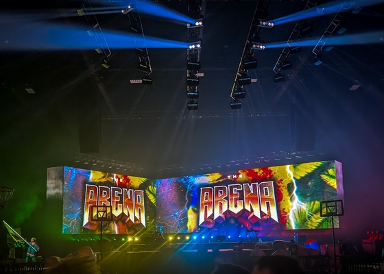 HD-Full-Colour-Videokapazität Riese 20ft Fest-LED-Bildschirm Wasserdicht IP65