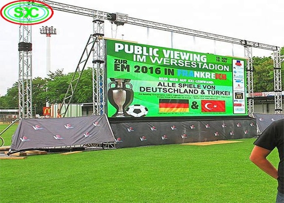 hohe Helligkeit Außen-Full-Colour-LED-Display mit energiesparendem Design 1/16 S Fahrmodus und 250*250mm Modulgröße