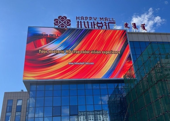 Werbung Außen-Full-Colour-LED-Display-Bildschirm P8 Fest-Wasserdicht IP65 1/16 Scan-Modus
