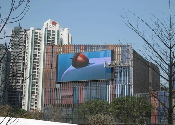 Werbung Außen-Full-Colour-LED-Display-Bildschirm P8 Fest-Wasserdicht IP65 1/16 Scan-Modus