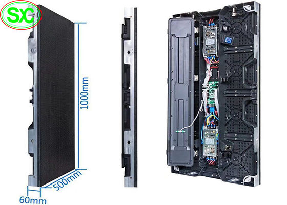 Farbenreiche Miet-LED InnenBildschirmanzeige P4.81 500x1000mm für Ereignisse