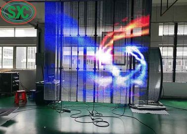 Full Color Tube Chip Transparent LED Panel SMD2121 Anpassungsfähige Bildschirmgröße