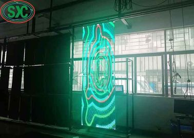 Wasserdicht, Farbdicht, hochauflösender, transparenter LED-Bildschirm SMD1921 3 Jahre Garantie