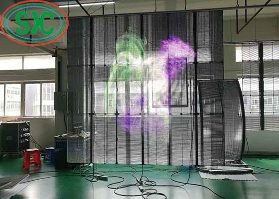 Guter Preis AC100-240V 60Hz Eingabe Transparenter LED-Display-Bildschirm für Innenwerbung Video-Display-Funktion 3-5 Jahre Garantie Online