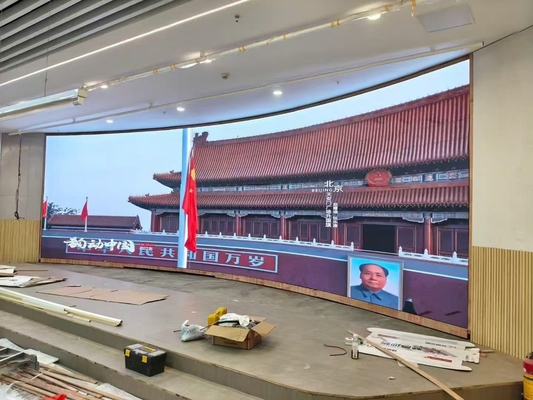HD-Fine Pitch Ultra Thin P2 Indoor Full Color Led Display für Hochzeitssäle