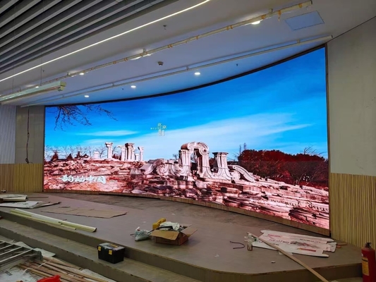 Full Color LED Display Schrank SMD RGB 512x512mm P4 Vermietung Video Wand LED-Display Außen, Novastar-System,
