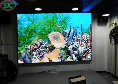 P4 Innenraum-Full-Colour-LED-Guss-Aluminiumbildschirm, 2200 CD/m2, Größe 256mm X128mm
