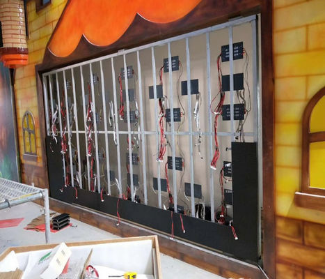 Magnetische Innenraum-Full-Colour-P3-Led-Videowandbildschirm 1R1G1B für feste Installation