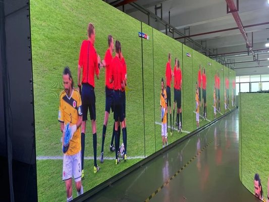 P6.67 Festleuchtbildschirm Außenwasserdicht Digitale Werbung 2x3m