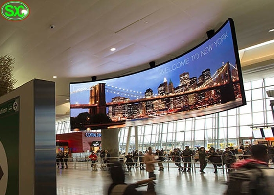 Festwerbebildschirm P10 Vorhang LED-Display Vollfarbe Außenwasserdicht IP65 SMD