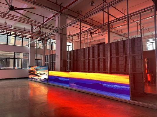 Guter Preis P2.5 SMD-Full-Colour-LED-Vorhangwandanzeige, LED-Bühnenvorhangschirm mit hoher Auflösung Online