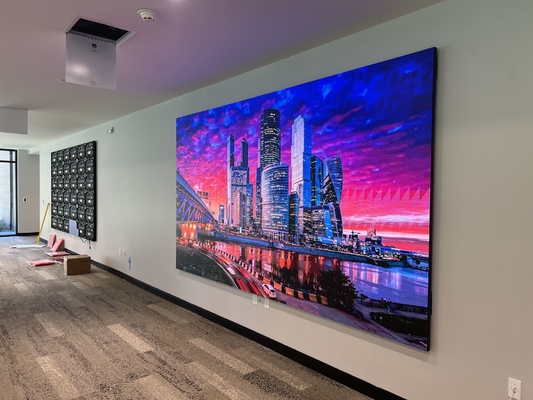 Vollfarbige P4-LED-Display-Bildschirme für Werbung im Innenbereich