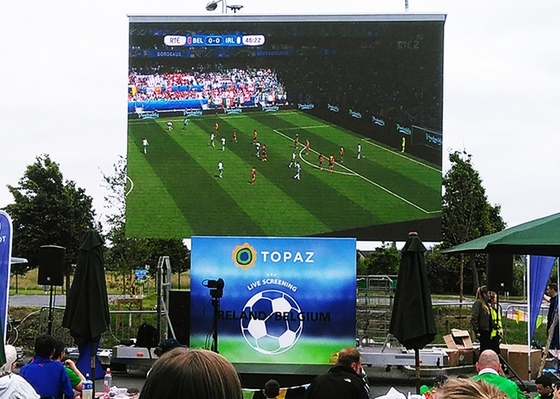 Vollfarbige Anzeige Miete Installation Ultra HD Leichtbau Aluminium 1R1G1B Werbebildschirm LED-Bildschirm