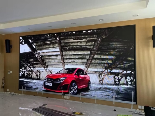 Innenraum P3.91 Led Display Bildschirm mit Aluminiumgussschrank 3840hz Refresh 500*500mm Werbeplakaten Videowand