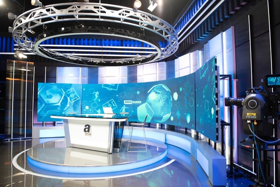 P3 Indoor LED Video Display Panel mit 2500nits Helligkeit und Airplug-Verbindung