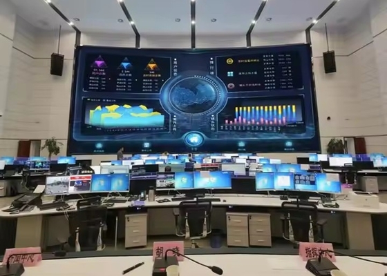 Vermietung/Festplatzierung von Kurvbildschirmen P4 Wasserdicht SMD Outdoor Vollfarbe 960*960MM LED-Display Werbebildschirm