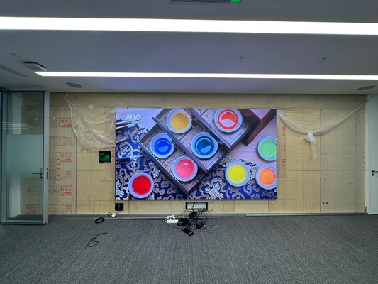 P2.5 Indoor-Led-Video-Display-Panel mit hoher Auffrischungsrate Werbebildschirme 640x640mm für Werbewand, 3840 Auffrischungsrate, unterstützen gekrümmtes Design