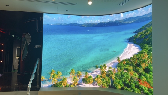 Flexible Portable Led Displays Wand Novastar Vollfarbe P2.5 Innenraum Mietbildschirm Led-Bildschirm