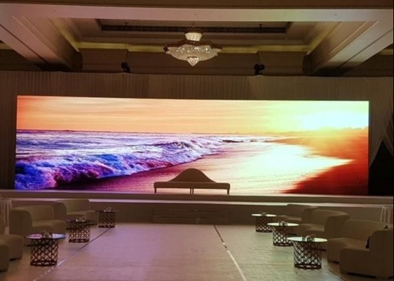 Großer Leihbildschirm P1.667 Indoor RGB HD LED-Display, Aluminiumbox 400x300mm