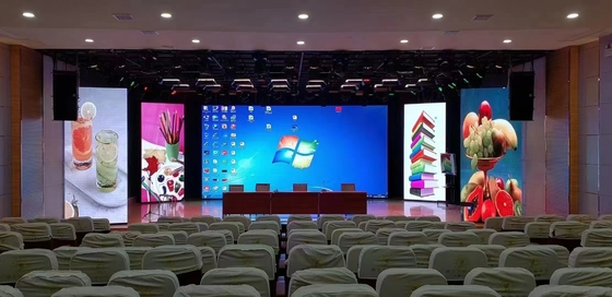 640x640mm-Panel 3840Hz High Refresh SMD2020 P2.5 Front-Service Indoor LED-Bildschirm, Novastar-System, 1100nit Helligkeit