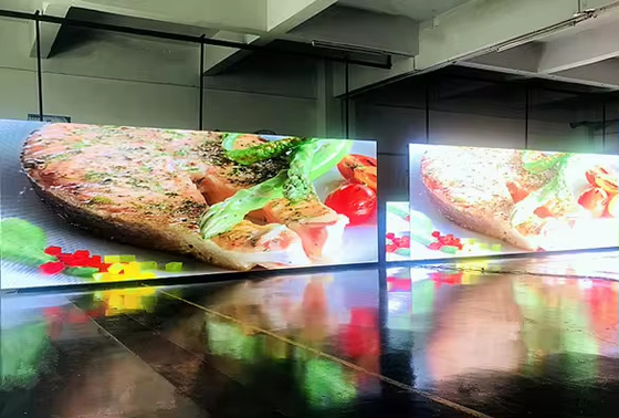Vermietung von Druckgussbildschirm Aluminium/Eisenbox 960mm*960mm P5 Indoor LED Display HD Bildwerbung