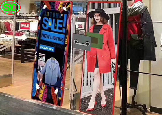 Führte tragbares geführtes Brett der Werbungs-P3, RGB SMD 2121 Spiegel-Plakat