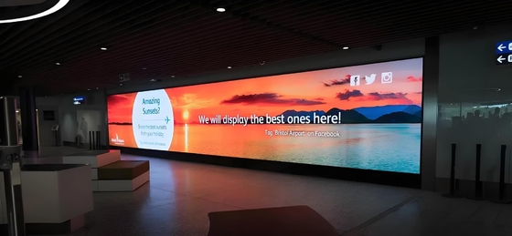 HD P4 Indoor Full Color LED Display Druckguss Aluminium Bildschirm Eisen und Stahl Schrank Befestigung Verwendung