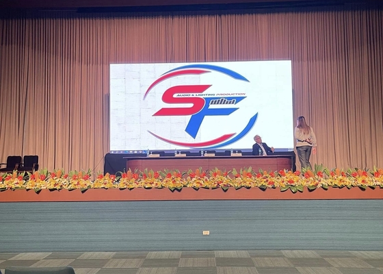 Die Casting Aluminium/Rental Indoor LED Display Screen, LED Video Display Board Aluminium 256*128MM Modul