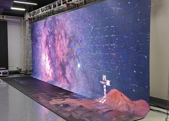 Guter Preis P8 Outdoor Die-Cast Aluminium Schrank Bühne LED-Bildschirm IP65 Vollfarb-Chipset 1/4 Scan-Modus 7500cd/Sq Helligkeit Online