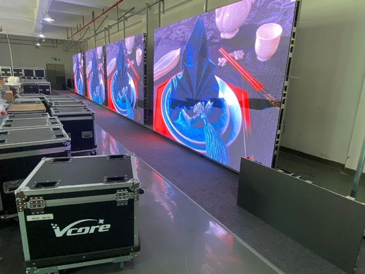 Druckguss Aluminium P4.81 Außen-LED-Display Vermietung RGB Vollfarb-LED-Bildschirm Hohe Helligkeit
