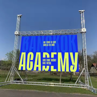 Aluminium-Fußballstadion-Bildschirm Wasserdicht Umgebung Vollfarb-LED-Display Miete P4.81