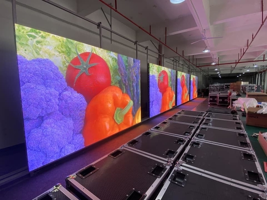Videowerbung Mietbildschirm P8 LED-Display Billboard, Innenraum Vollfarb-LED-Bildschirm 1/4 Scan-Modus