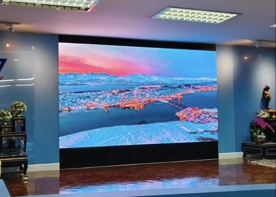 Innenwerfer Aluminium/Außenvermietung LED-Display 1R1G1B P4 Modul Größe 256*128mm