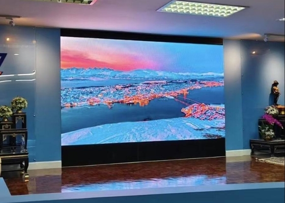 Große Leihbildschirm Bühnenbildschirm P4.81 LED Videowand Außenwerbung LED-Werbetafeln